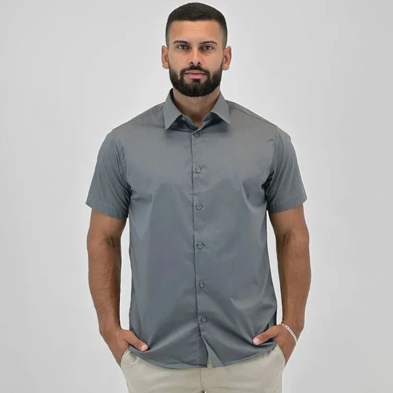 Camisa Sea Surf Lisa Manga Curta Masculina