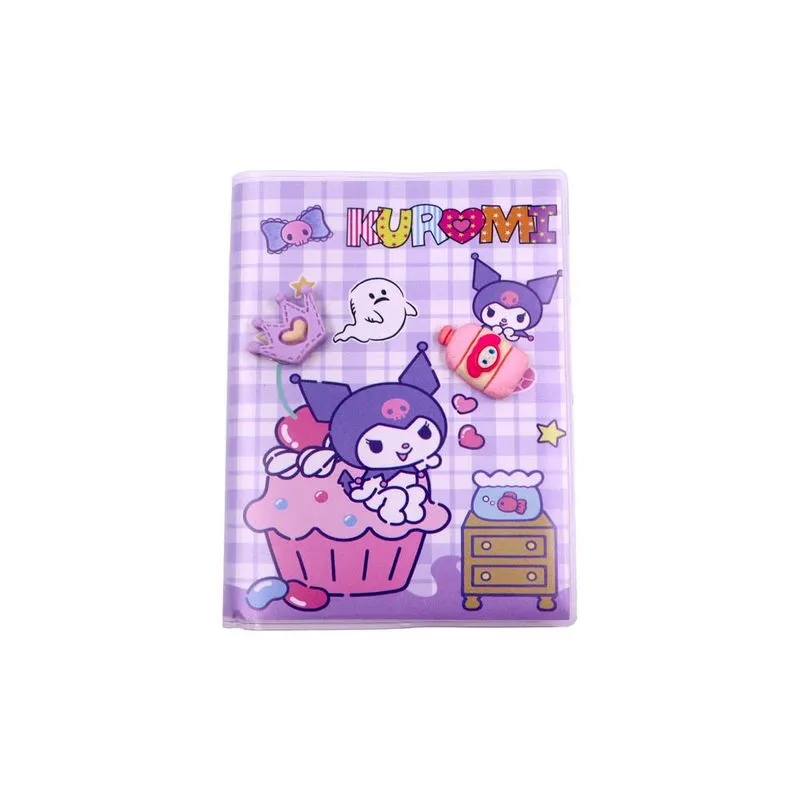 Mini Agenda Brochura Capa Mole Kuromi 11.5Mm Unidade 103 - Colorido