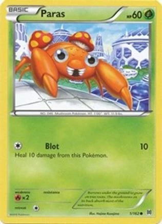 Paras (1/162) [BKT XY BREAKthrough] Heavily Played