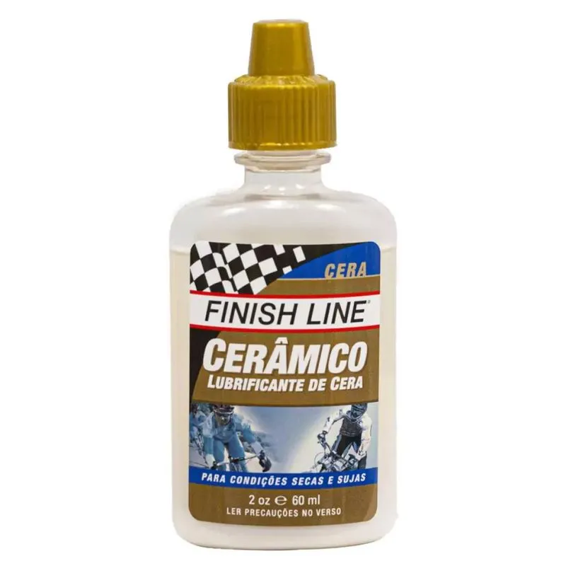 Lubrificante De Bicicleta Finish Line Ceramico Cera 120ml