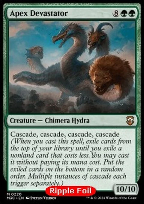 Apex Devastator (220r) Foil / Near Mint