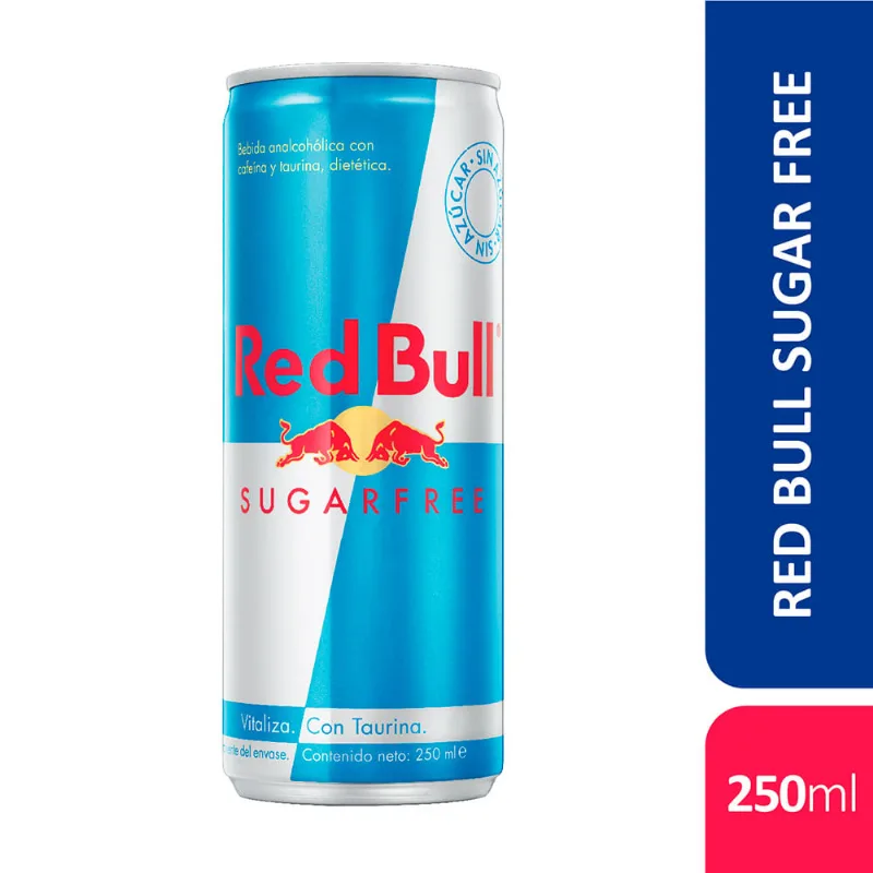 Bebida Energizante Sin Azúcar 250 Cc Red Bull