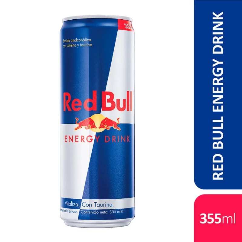 Bebida Energizante Energy Drink 355 Cc Red Bull