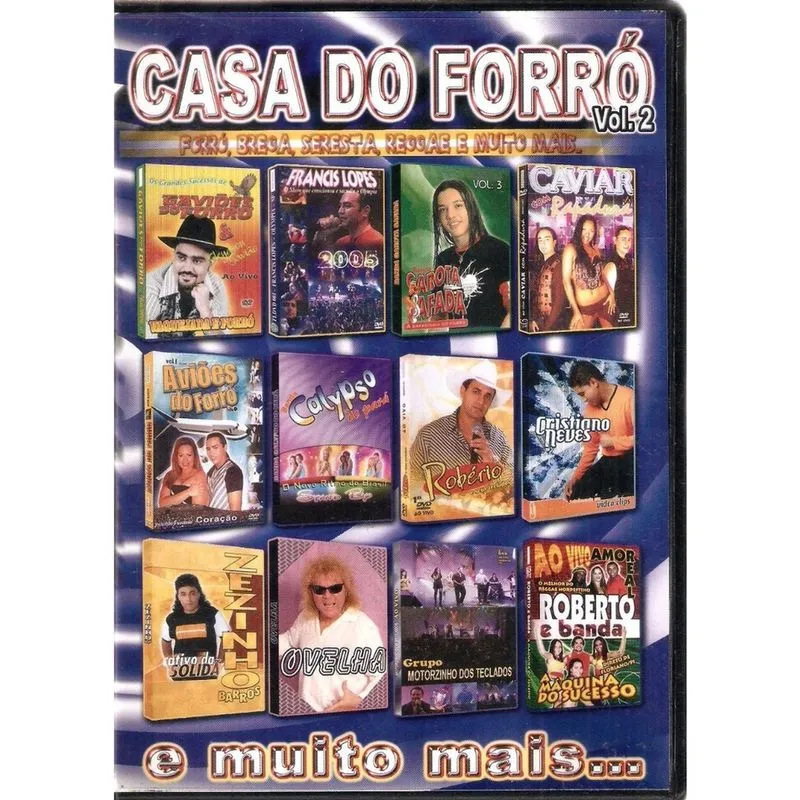 Dvd Casa Do Forró - Vol. 2