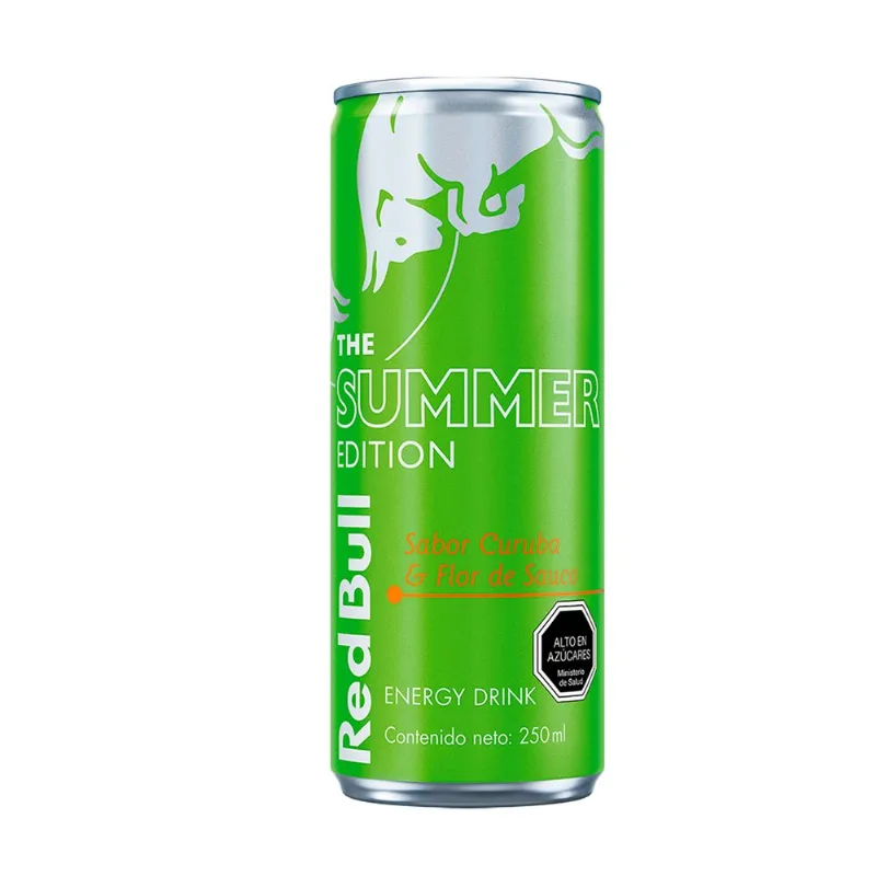 Bebida Energética Red Bull Curuba y Flor de Sauco 250 ml