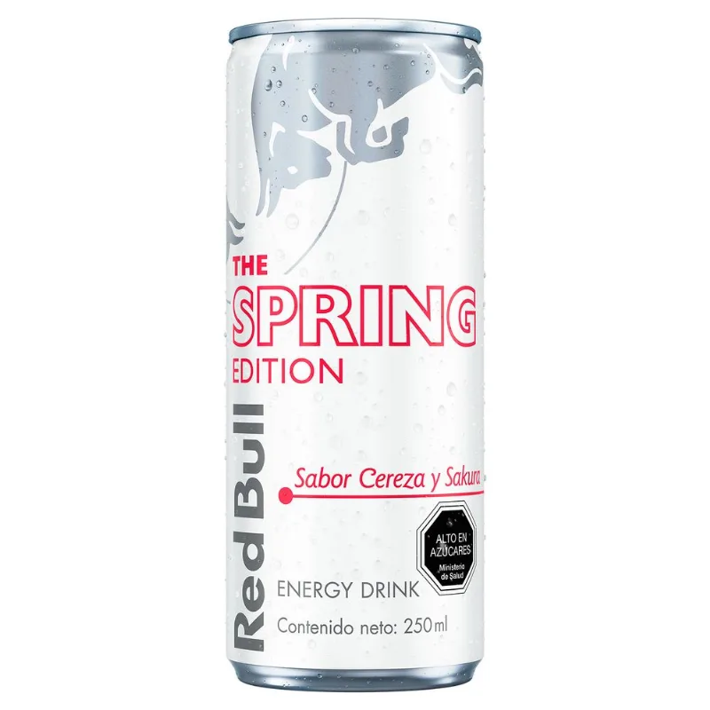 Bebida Energética Red Bull Spring Cereza 250 cc