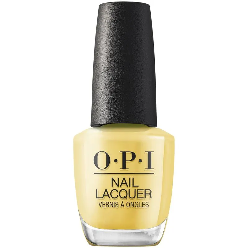 Verniz De Unhas Opi Nail Lacquer (bee) Ffr Opaque Soft Yellow