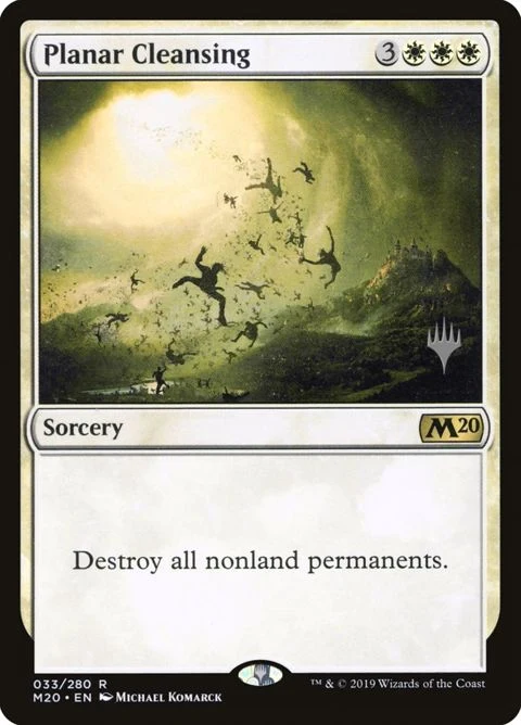 Planar Cleansing (33p) - Planeswalker Stamped Non-Foil / Near Mint