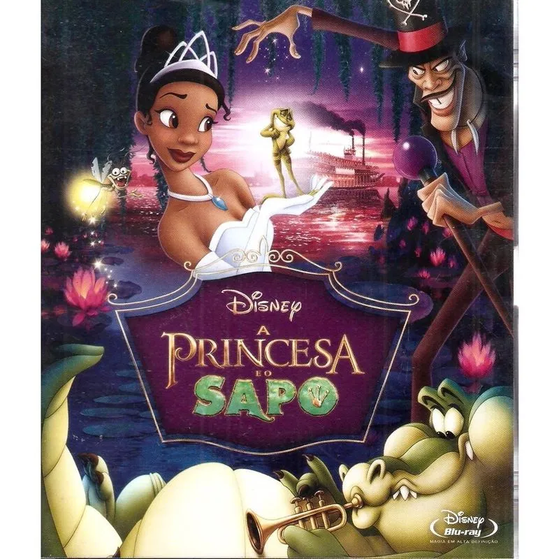 Blu-ray A Princesa E O Sapo
