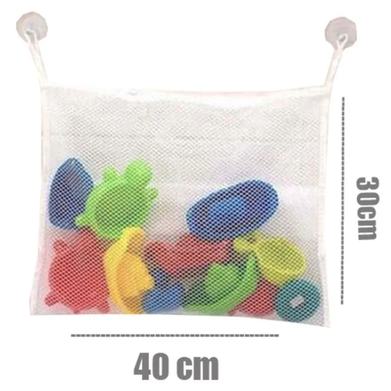 Rede Organizador Saco Porta Brinquedos Banho Banheiro Bebe