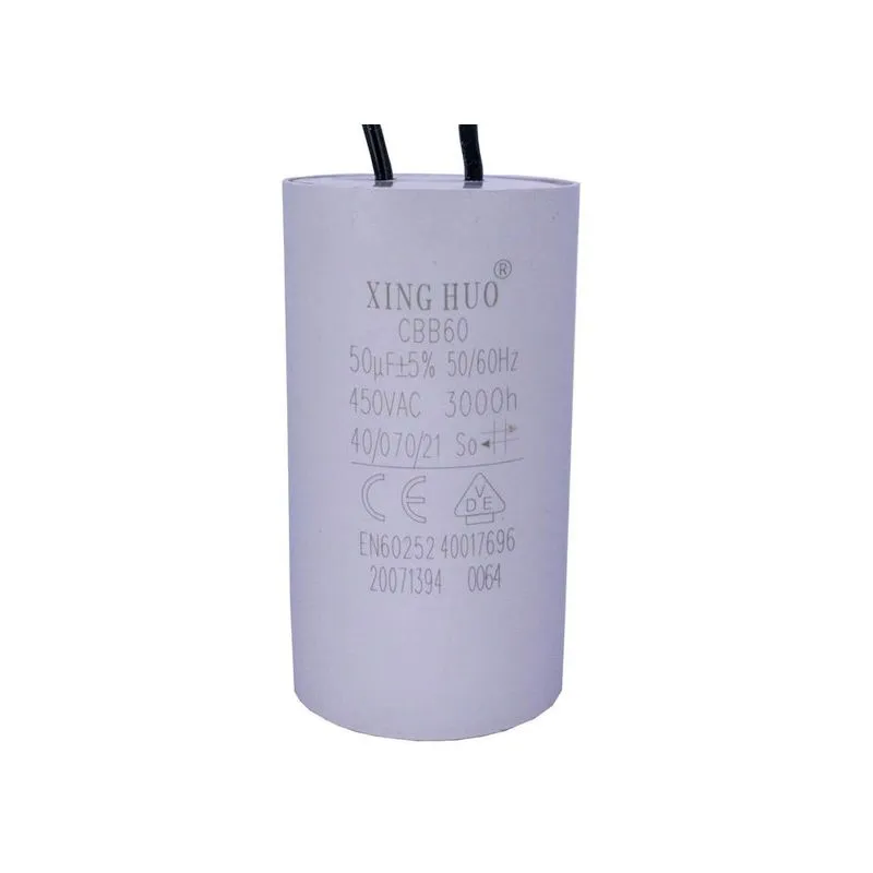 Capacitor De Trabalho Cbb60 50uf Pos 50-2 / Peça Compactador Spr90e\9