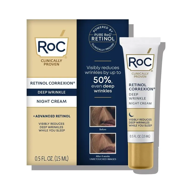 Creme De Noite Roc Retinol Correxion Deep Wrinkle Antienvelhecimento 15ml