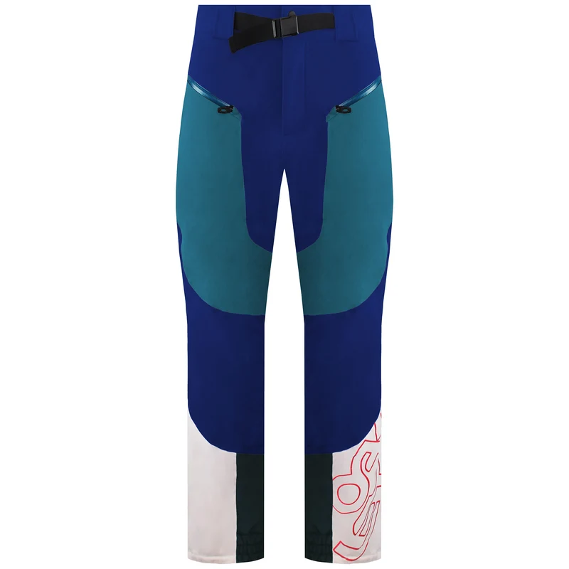 Oakley Silver Fox 3L 10K Mens Blue Shell Pants M