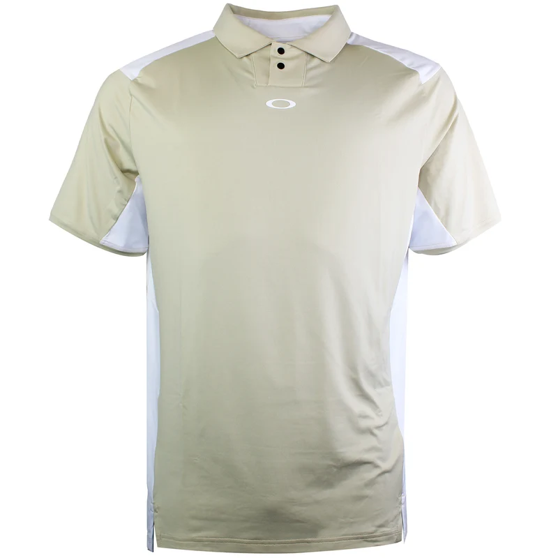 Oakley Reduct C1 Echo Mens Light Brown Golf Polo Shirt L