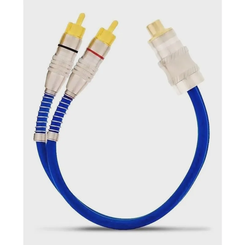 Cabo Y Rca Blindado Techone 2 Machos