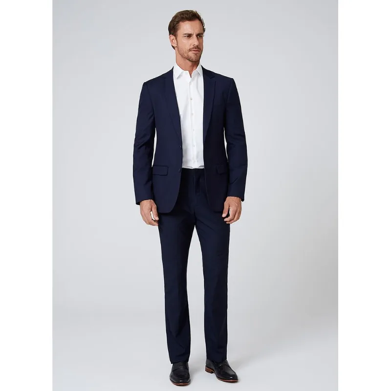 Calça de Alfaiataria Clássica Slim Dudalina Masculina 42