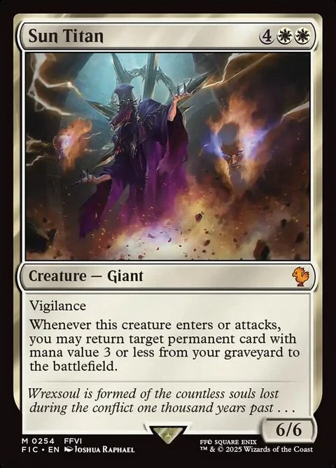 Sun Titan (254) - Surge-Foil Foil / Near Mint