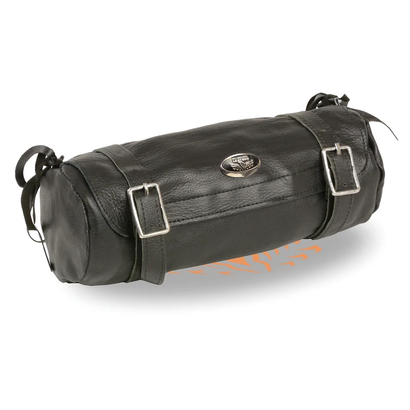 Milwaukee Performance SH501BAG Black Soft Leather Large Double Buckle Tool Pouch Black / One Size