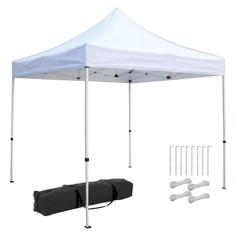 Gazebo Plegable 3x3 Protección Uv + Estacas Y Sogas
