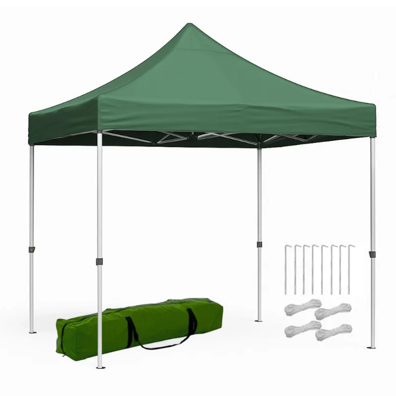Gazebo Plegable 3x3 Protección Uv + Estacas Y Sogas