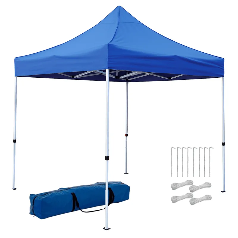 Gazebo Plegable 3x3 Protección Uv + Estacas Y Sogas