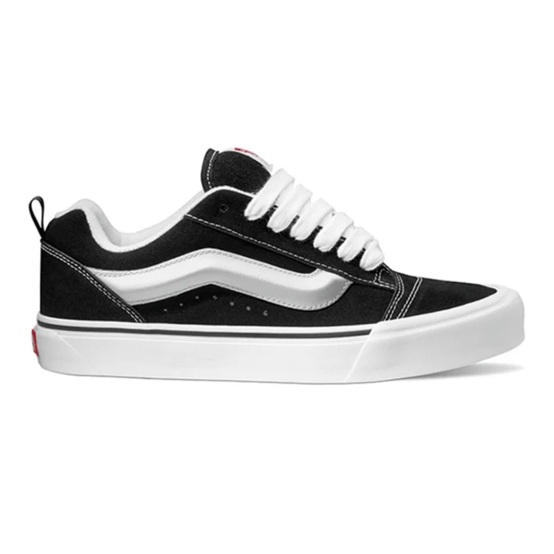 Vans Knu Skool Shoe - Black/True White M 5 / W 6.5