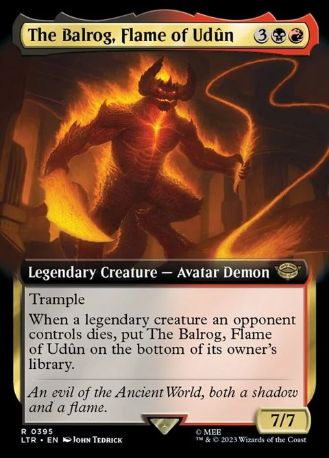 The Balrog, Flame of Udûn (395) Non-Foil / Near Mint