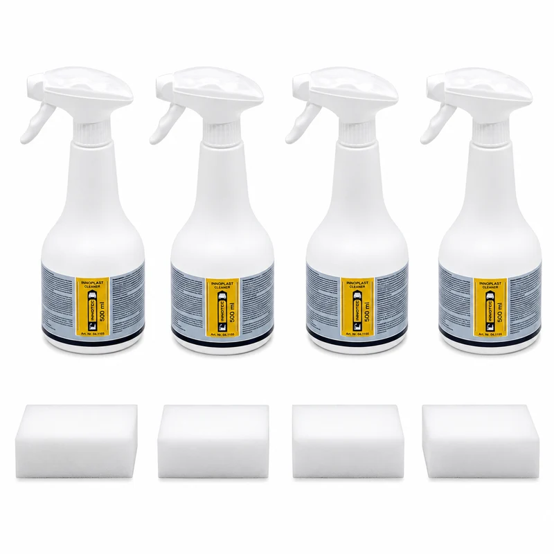 Innotec Innoplast Cleaner – Kunststoffreiniger 4er-Set