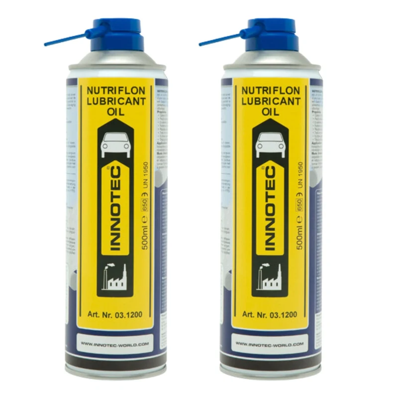 Innotec Nutriflon Lubricant Oil – Lebensmitteltaugliches Schmieröl 2er-Set
