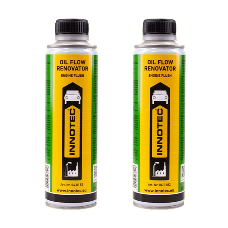 Innotec Oil Flow Renovator – Motorreiniger & Ölzusatz 2er-Set
