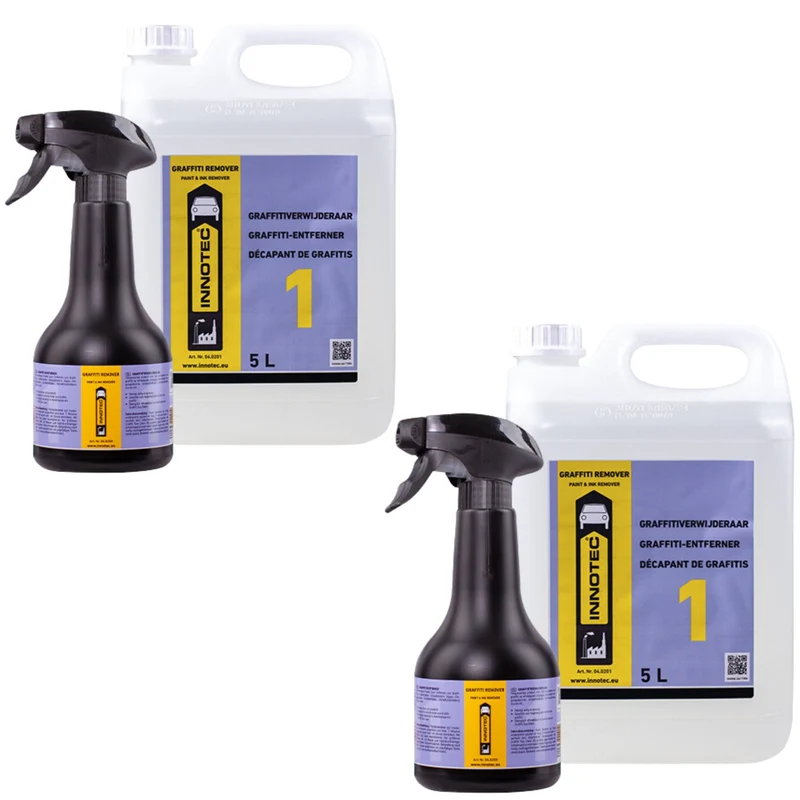 Innotec Graffiti Remover – Graffiti-Entferner 2er-Set