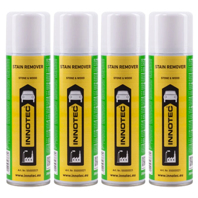 Innotec Stain Remover – Öl- und Fettfleckenentferner 4er-Set