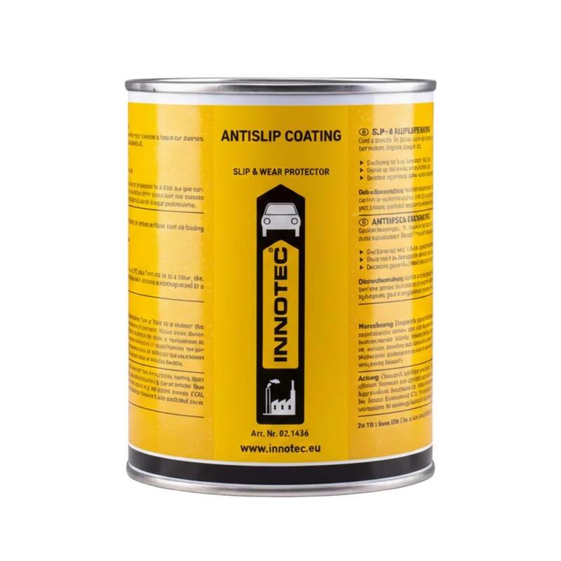 Innotec Antislip Coating – Antirutsch-Beschichtung Gelb (0555) - entspr. RAL 1023 – 1 Liter · Dose / 1 Stück