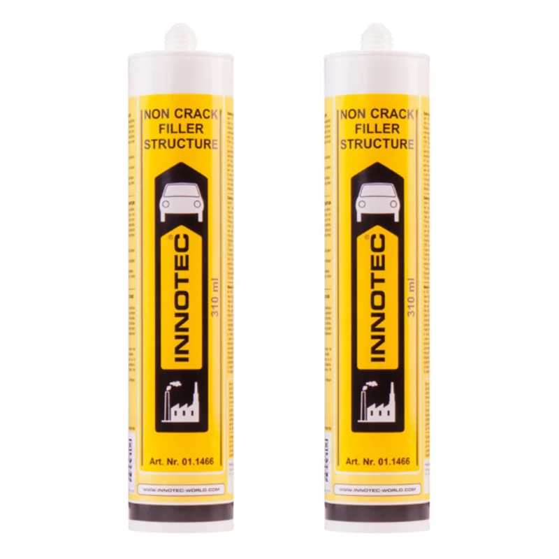 Innotec Non Crack Filler Structure – Acryl-Dichtmasse mit Kornstruktur 2er-Set