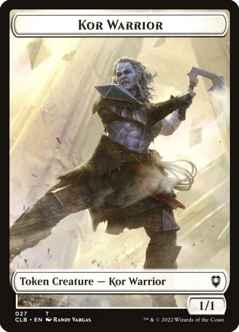 Kor Warrior // Treasure (27/17) Non-Foil / Near Mint