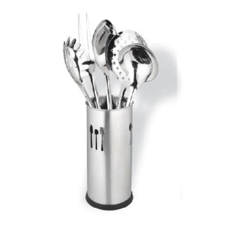 Conjunto De Cozinha 6 pçs Aço Inox