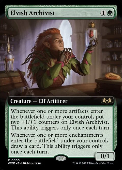 Elvish Archivist (355) Non-Foil / Near Mint