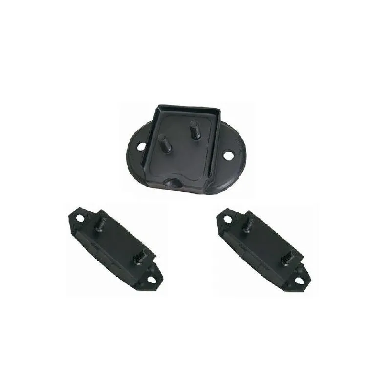 Kit 3 Coxim Motor Cambio Fusca Brasilia Variant