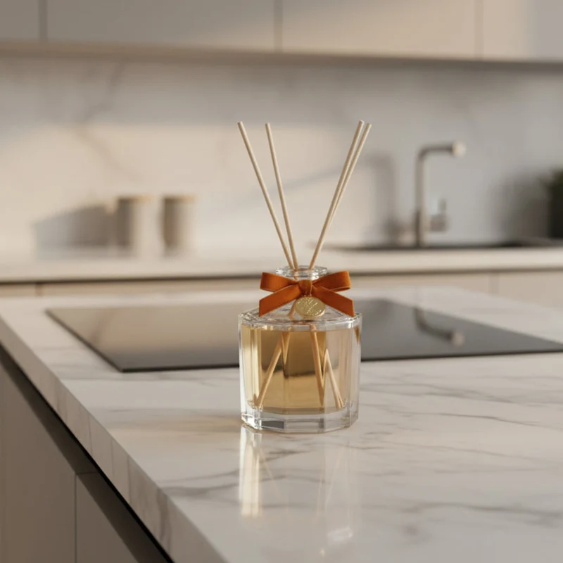 Profumatore diffusore di oli essenziali e fragranze per ambienti con bastoncini 250 ml White flower