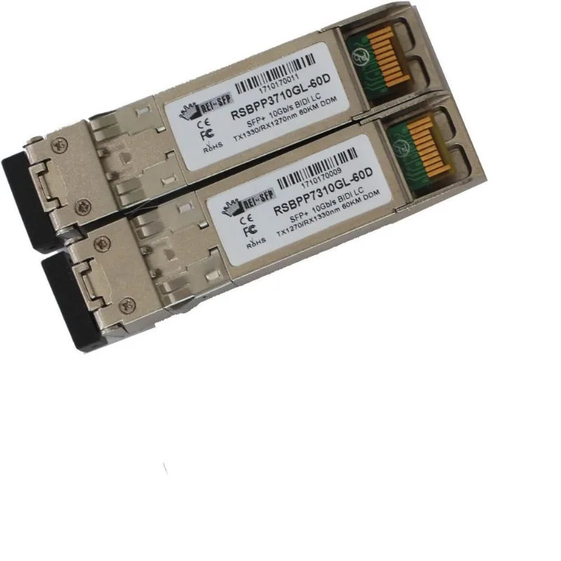 Par De Sfp+ 10G (Mini Gbic) Bidi 60Km