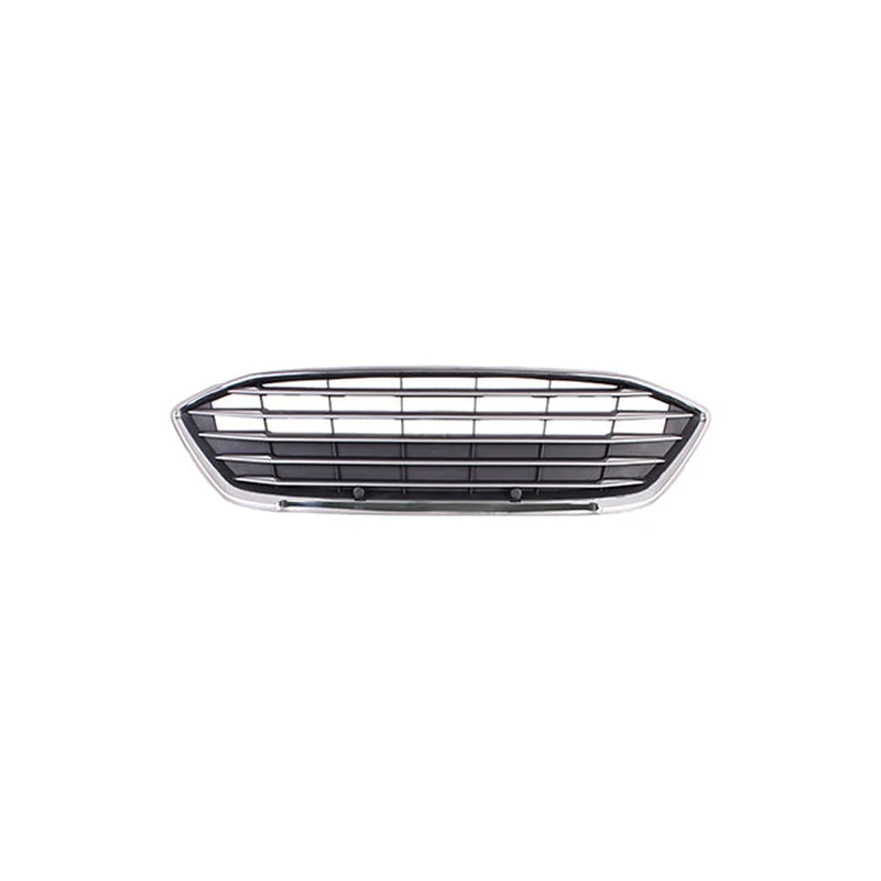 Fits Ford Focus 2018-2024 Radiator Grille & Chrome Frame & Silver Mouldings