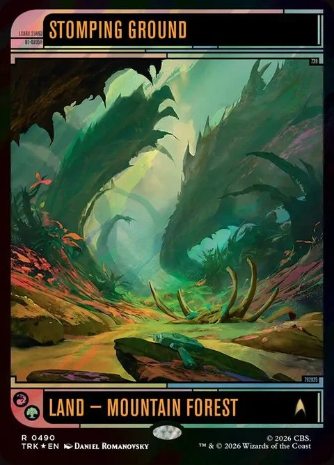 Stomping Ground (490) - Surge-Foil Non-Foil / Near Mint