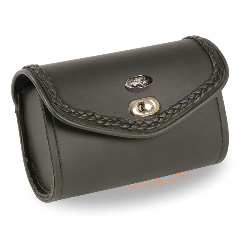 Milwaukee Performance SH49907 Black Small PVC Braided Windshield Bag with Quick Release Black / One Size