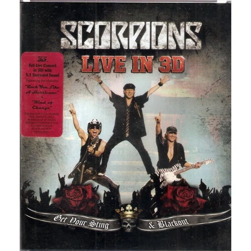 Blu-ray Scorpions - Live In 3d