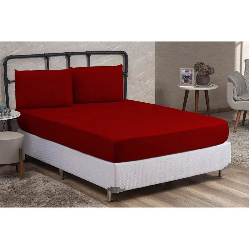 Jogo de Cama Solteiro Infantil Linha basic Cama Box 2 Peças Jogo de Lençol com Elástico para Revenda