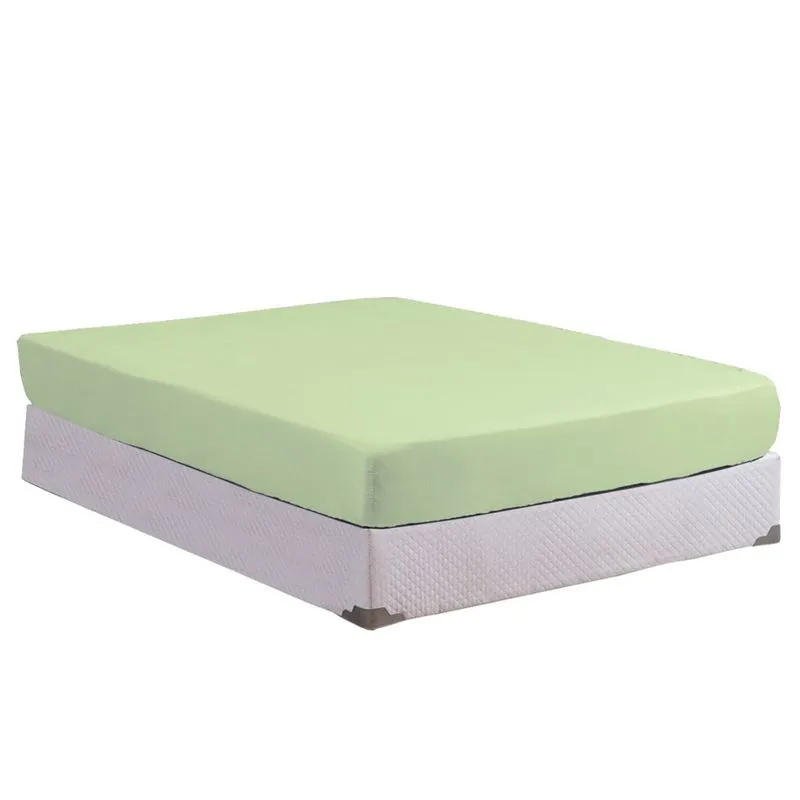 Lençol Solteiro com Elástico Avulso Liso Percal 200 Fios 100% Algodão 01 Peça Lindo e Macio Cama Box