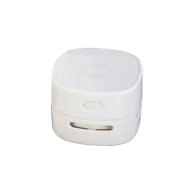 Aspirador de pó de mesa com função de carregamento sem fio Varredor de teclado portátil Mini aspirador de pó de migalhas Limpador de removedor de migalhas de borracha de alimentos para casa,