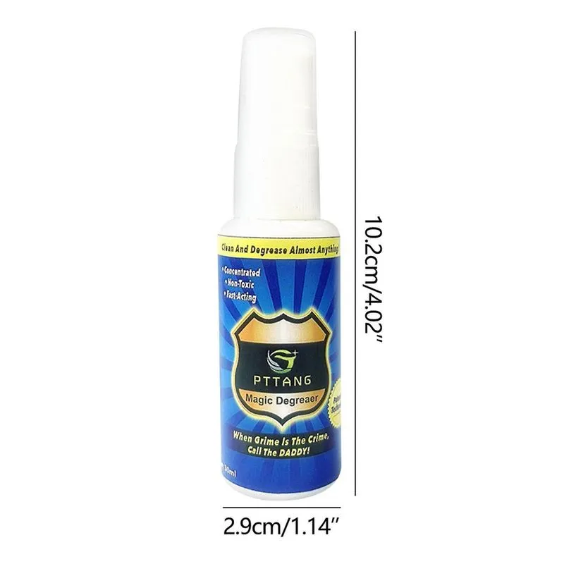 Limpador de manchas de óleo Exaustor de cozinha Limpeza de manchas de óleo pesado Fogão de azulejos Dissolvendo Rede de manchas de óleo Limpador multiuso 30ml