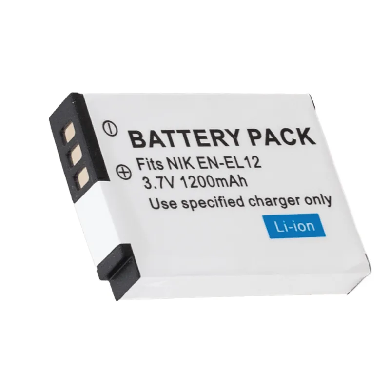 Bateria Mamen EN-EL12 para Câmeras Nikon Coolpix