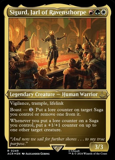 Sigurd, Jarl of Ravensthorpe (249) Etched / Light Played